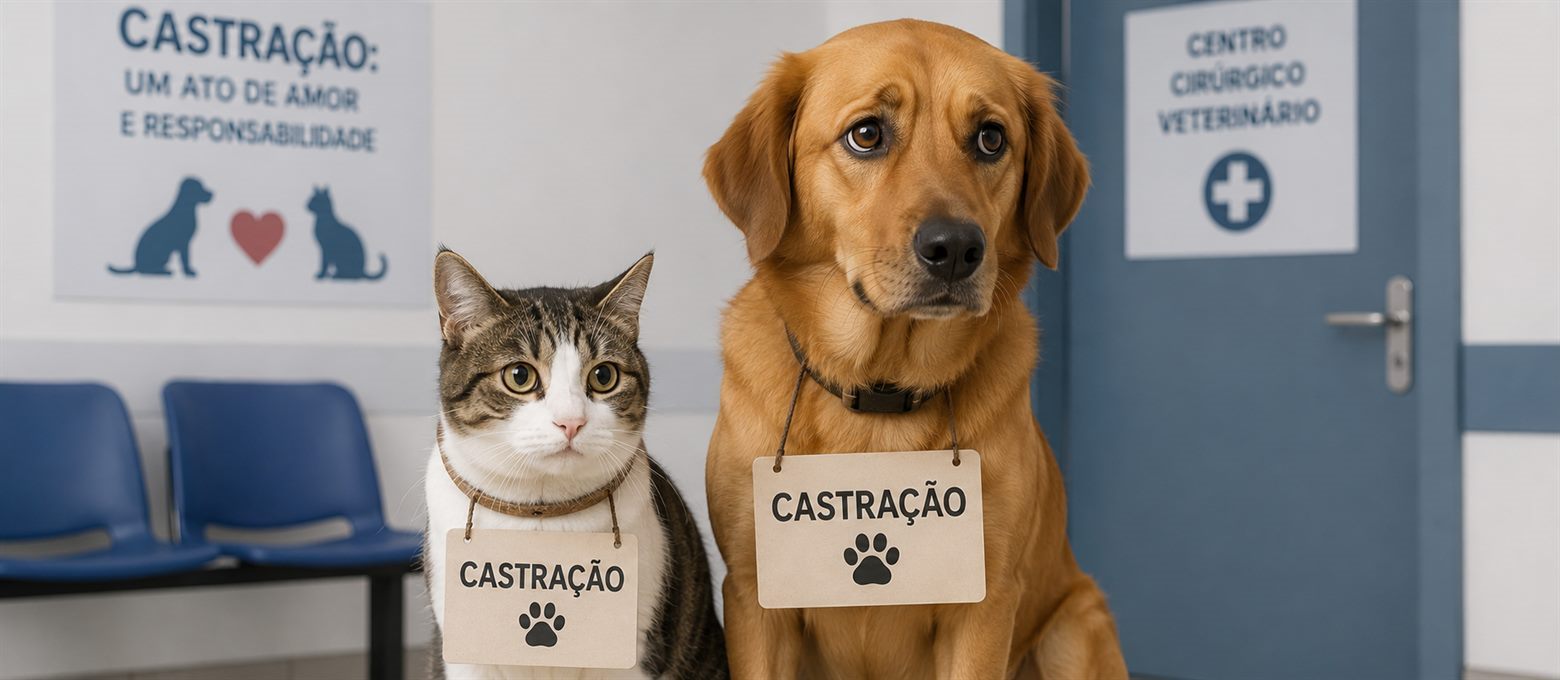Castração de cães e gatos