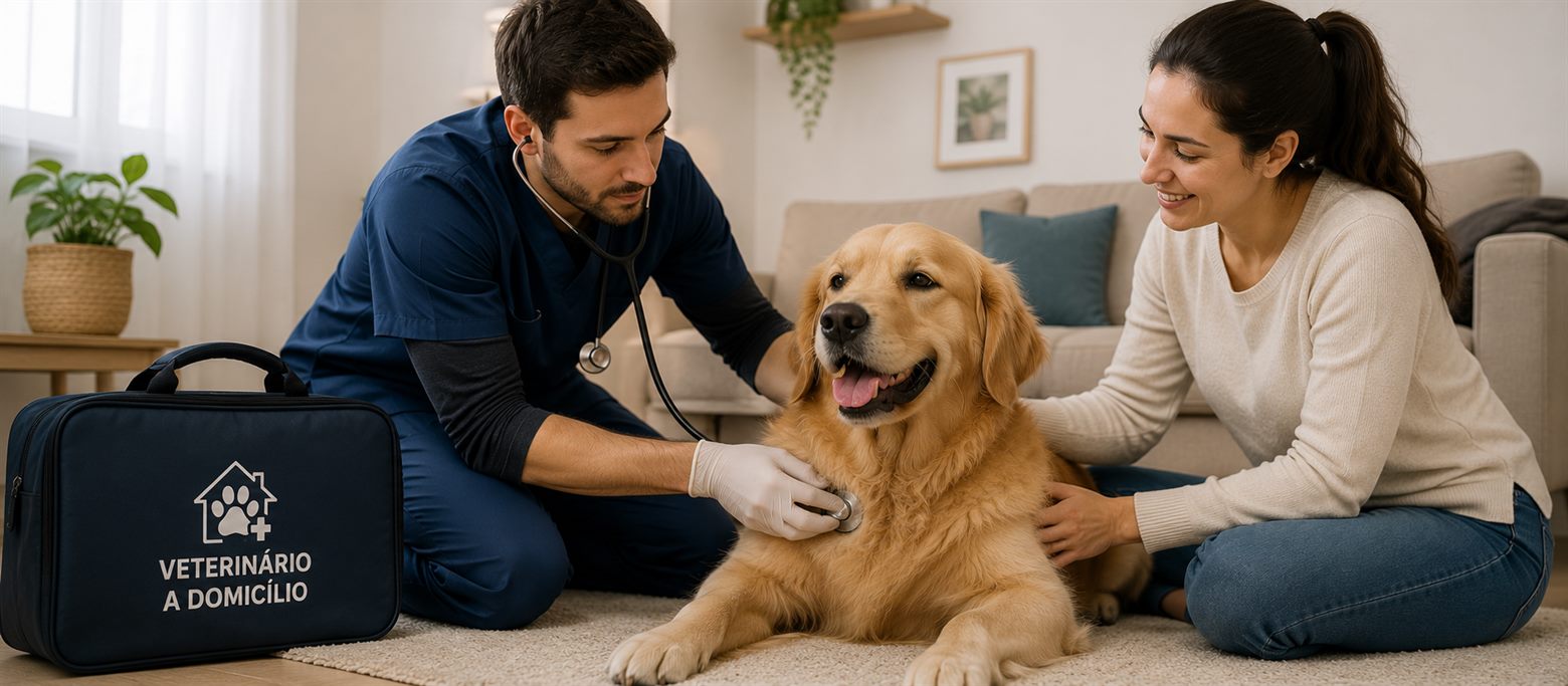 Atendimento veterinário a domicílio